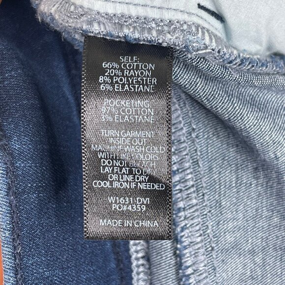 Betabrand Stretch Pull-On Slim Jeans Women's S 4-6 Blue Zip Hem Comfort Pants - Picture 10 of 14